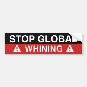 Pegatina Para Coche Detener el lamento global