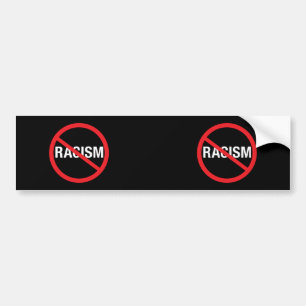 Pegatina Para Coche Detener el racismo