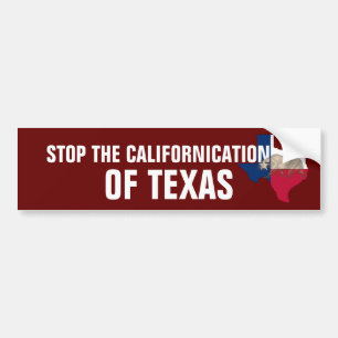 Pegatina Para Coche Detener La Calificación De Texas