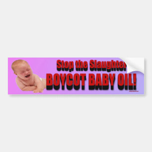 Pegatina Para Coche detener la matanza