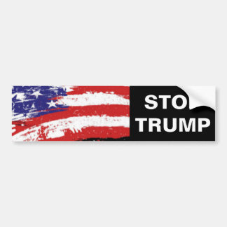 PEGATINA PARA COCHE DETENER TRUMP