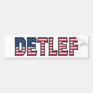 Pegatina Para Coche Detlef Name Vorname Estados Unidos Aufkleber Pegat