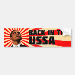 Pegatina Para Coche Detrás en el bumpersticker de USSA