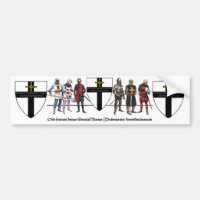 Deutscher Orden Ritter mit Wappen