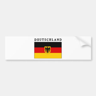 Pegatina Para Coche Deutschland Flagge