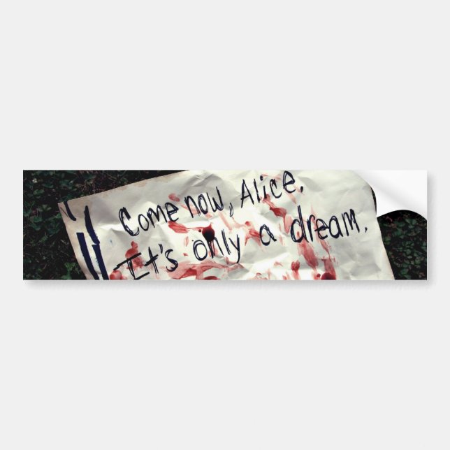 Pegatina Para Coche Devoluciones de la locura (Frente)