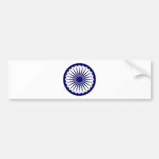 Pegatina Para Coche Dharma Chakra de Ashoka