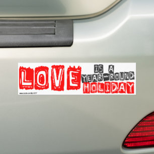 Pegatina Para Coche Día de fiesta del amor