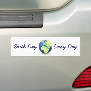 Pegatina Para Coche Día de la Tierra personalizar Cada día destellos a