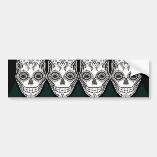 Pegatina Para Coche Día de los Muertos ese patrón de diamantes de crán