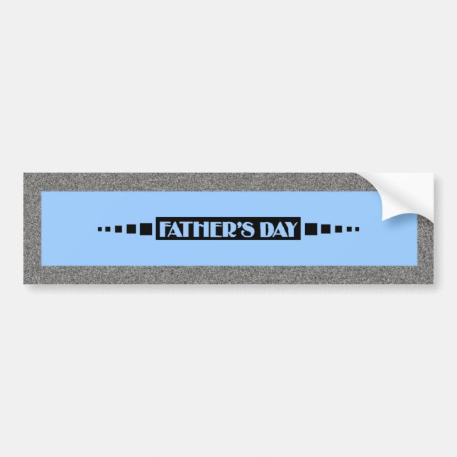 Pegatina Para Coche Día del Padre - (Frente)