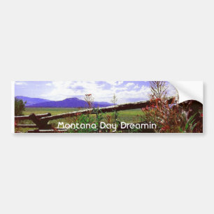 Pegatina Para Coche Día Dreamin de Montana