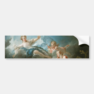 Pegatina Para Coche Diana y Endymion Por Jean-Honoré Fragonard