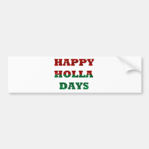 Pegatina Para Coche días felices de holla