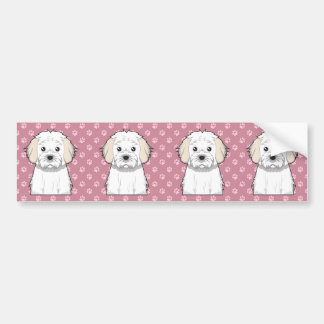 Pegatina Para Coche Dibujo animado de Cavachon