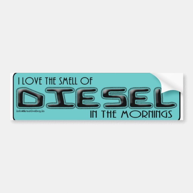 PEGATINA PARA COCHE DIESEL (Frente)