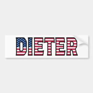 Pegatina Para Coche Dieter Name Vorname Estados Unidos Aufkleber Pegat