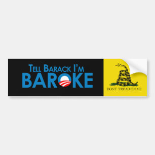 Pegatina Para Coche Diga Barack Im Baroke