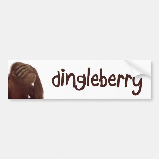Pegatina Para Coche dingleberry (Frente)