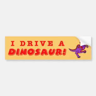 Pegatina Para Coche Dinosaurio