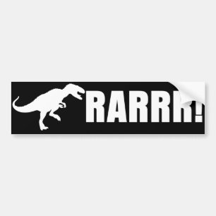Pegatina Para Coche ¡Dinosaurio RARRR!