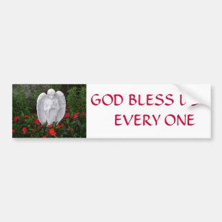 PEGATINA PARA COCHE DIOS BENDICE