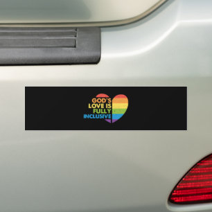 Pegatina Para Coche Dios Gay Cristiano Lgbt