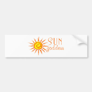 Pegatina Para Coche Diosa de Sun