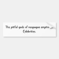 Dioses lamentables del vacío neopagan: Celebri…