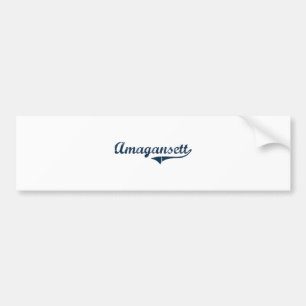 Pegatina Para Coche Diseño clásico de Amagansett Nueva York
