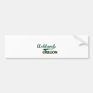 Pegatina Para Coche Diseño clásico de Ashland Oregon