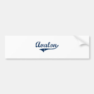 Pegatina Para Coche Diseño clásico de Avalon Pennsylvania