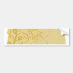 Pegatina Para Coche Diseño de flor de punto