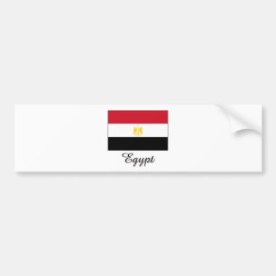 Pegatina Para Coche Diseño de la bandera de Egipto