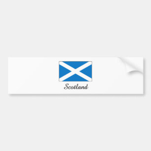 Pegatina Para Coche Diseño de la bandera de Escocia