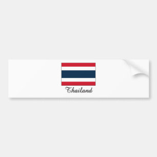 Pegatina Para Coche Diseño de la bandera de Tailandia