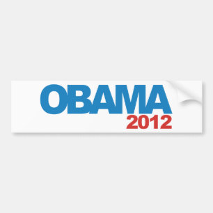 Pegatina Para Coche Diseño de la campaña de OBAMA 2012