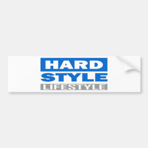 Pegatina Para Coche Diseño de la forma de vida de Hardstyle