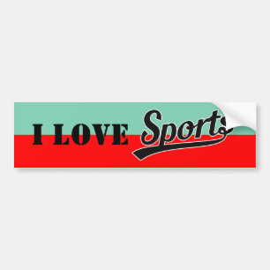 Pegatina Para Coche Diseño de texto: DEPORTES negros + tu propio texto