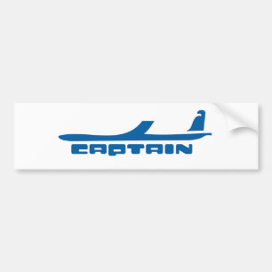 Pegatina Para Coche diseño del aeroplano del capitán