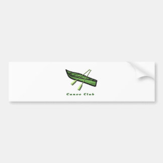 Pegatina Para Coche Diseño del club de la canoa