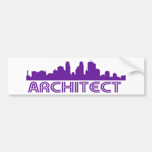 Pegatina Para Coche ¡Diseño del horizonte del arquitecto!