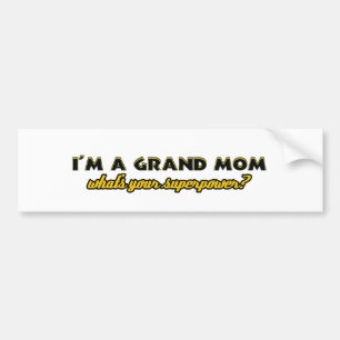 Pegatina Para Coche Diseños de Grandmom