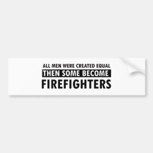 Pegatina Para Coche Diseños de los bomberos