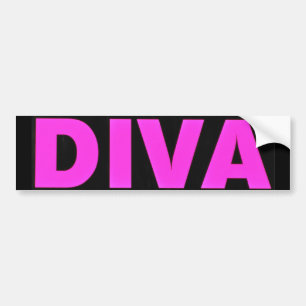 Pegatina Para Coche Diva