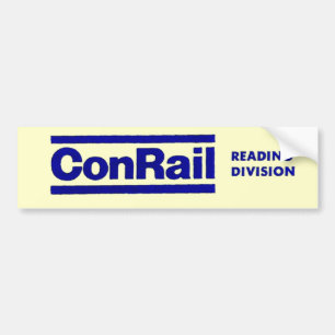 Pegatina Para Coche División 1976 de la lectura de Conrail