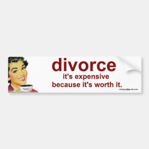 Pegatina Para Coche divorcio