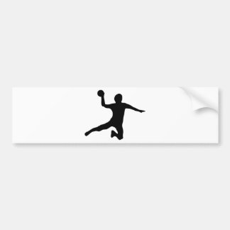 Pegatina Para Coche dodgeball del spieler del balonmano