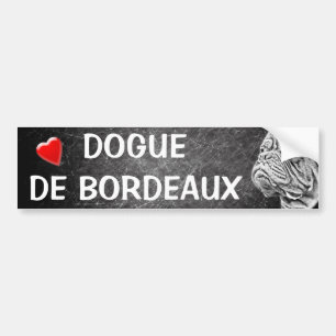 Pegatina Para Coche Dogue De Bordeaux - mastín francés