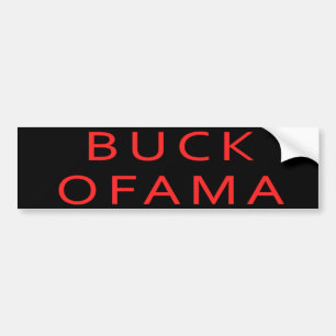 Pegatina Para Coche Dólar Ofama Obama anti Bumpersticker